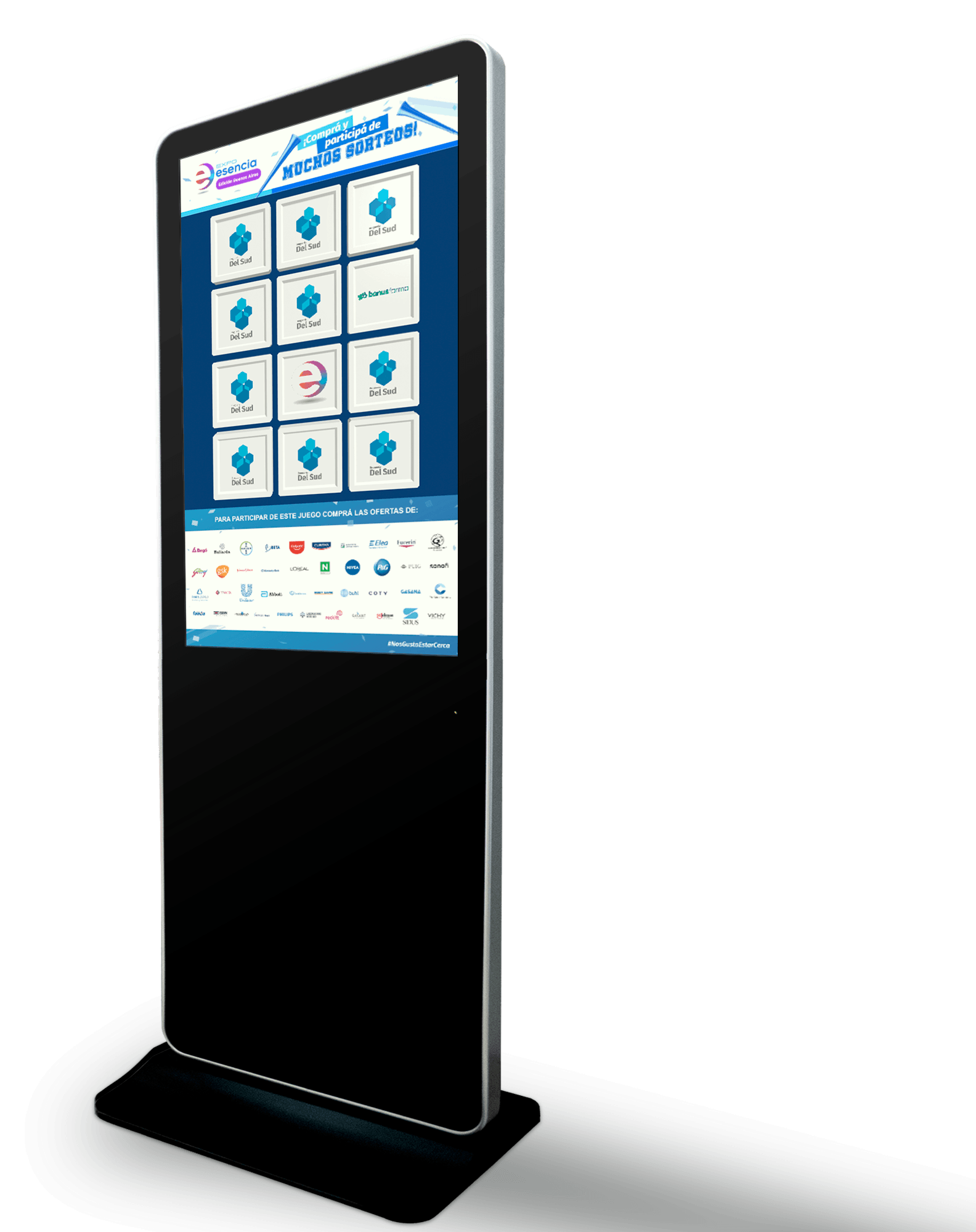 Game totem Expo Esencia — Start playing screen